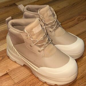 UGG Tan and Cream Casual Boots